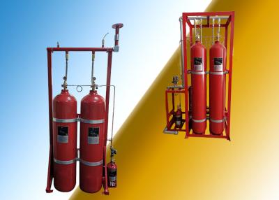 China IG55 Argonite Fire System For Safe Fire Suppression Nitrogen And Argon Safe for sale