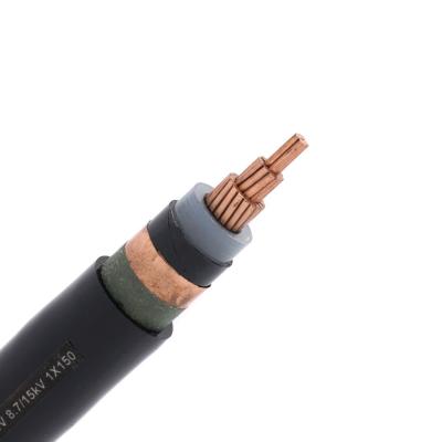 Chine Le cable électrique en caoutchouc du noyau 35kV d'en cuivre du CEI, PVC XLPE a isolé le cable électrique à vendre