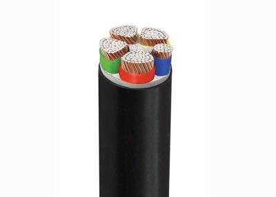 China Fireproof 10mm2 4 Core 0.7mm PVC Insulated Power Cable Water Resistant for sale