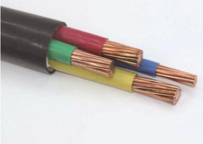 China Multimode HDPE Sheath Fiber Power Cable , 4 Core Hybrid Fiber Copper Cable for sale