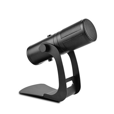 China Wired USB Recording Microphone High SNR Stereo Cardioid Dynamic Mic for sale