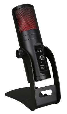 China CE ROHS USB Recording Microphone With Earphone For Broadcasting for sale