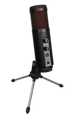 China USB2.0 Dynamic Mic For Recording Vocals Noise Cancelling 98db SNR for sale