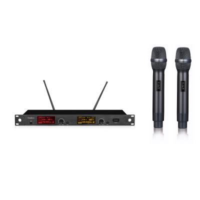 China 90M Operating Range UHF Karaoke Microphone 10W For Android TV Box for sale