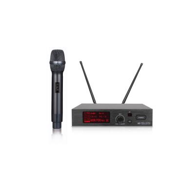 China Single Channel Professional UHF Wireless Microphone System 105dB SNR True Diversity for sale