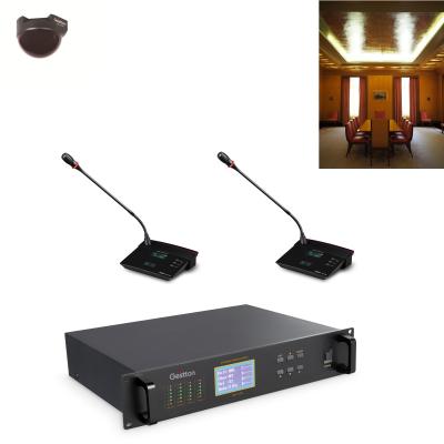 中国 OLEDの表示投票のビデオ追跡の赤外線会議システム 販売のため