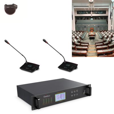 China sistema de conferencia infrarrojo de los 35-40m que registra a Mic System For Conference Room en venta