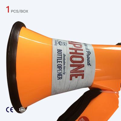 China Horn Siren Megaphone Battery Powered Megaphone 15W With Siren Switch for sale