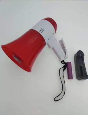 China 240-Seconds Record Portable Powered battery Megaphone Police Siren Bullhorn for sale