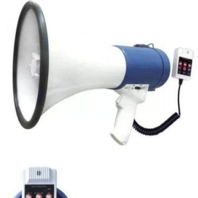 China Wireless Rechargeable Bullhorn 800m 1500mAh Rechargeable Megaphone Speaker for sale