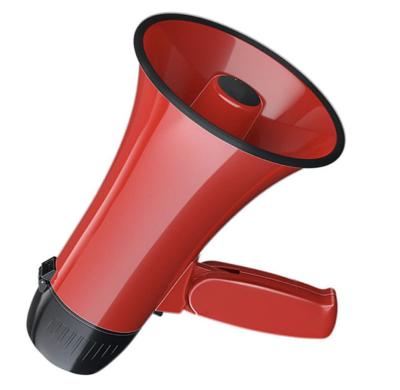 China Red Portable Military Megaphone 155 X 255MM for sale