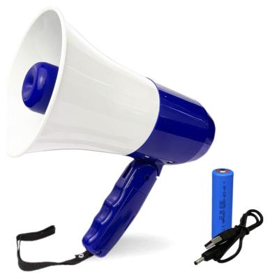 China 3.7V Lithium Battery Powered Portable Megaphone With Charger , Microphone CE for sale