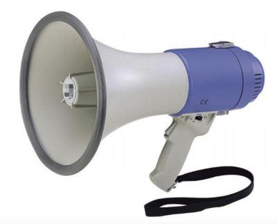 China 230 X 350MM Police Buzzer Horn 1KM To 1.5KM Mini Portable Megaphone for sale