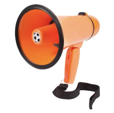 China Clear Sound Siren Megaphone Foldable Portable Lithium Megaphone  For Fans Cheer for sale