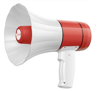 China 35W 800m Lightweight Bullhorn Handheld Megaphone With Voice Recording for sale