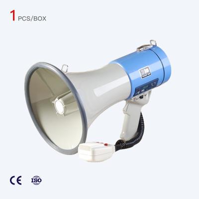 China 50W krachtige batterij aangedreven opname microfoon bullhorn luidspreker met opname optionele Te koop