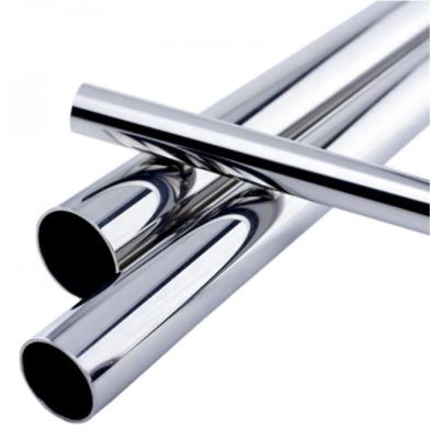 China AiSi ASTM A554 Stainless Steel Round Pipe 8K Mirror Polished Stainless Steel Tubing for sale