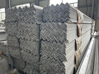 China Barra de ángulo de acero galvanizada laminada en caliente Q235 Q345 20 x 20m m 30 x 30m m en venta