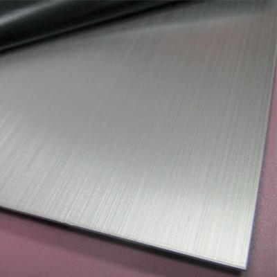 China SS304/304L 1.5mmTHK Placa de acero inoxidable laminada en frío ASTM A240/A240M Línea de cabello terminada en venta