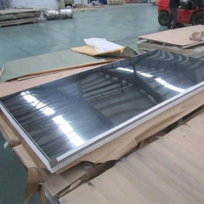 China SS304 / 304L Hot Rolled Stainless Steel Sheet 7mm THK ASTM A240 / A240M 8K Mirror Finished for sale