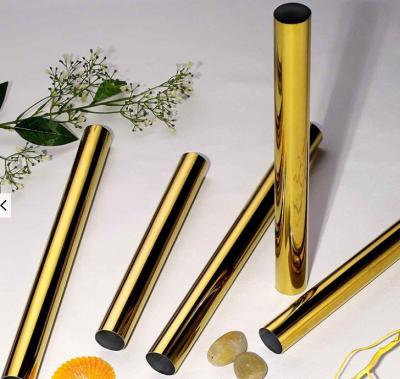 China Gold Bronze Stainless Steel Pipe Tubing 301 310S S32305 410 316Ti Ss 904l Pipe for sale
