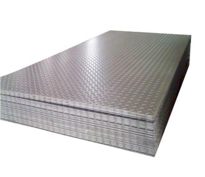 China 8x4 Mild Steel Chequer Plate 2mm 3mm 4mm 5mm 6mm 10mm MS Chequered Plate SAE 1006 for sale
