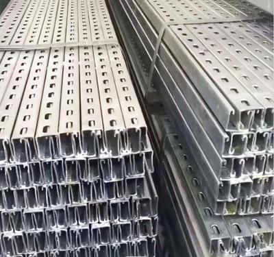 China 2 Inch Hdg Hot Dip Galvanized C Channel 50mm for sale