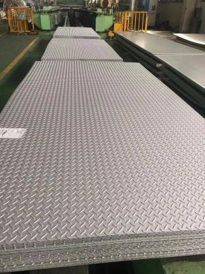 Cina Strato laminato a caldo SS304 Diamond Galvnized a quadretti del piatto di acciaio inossidabile 120mm in vendita