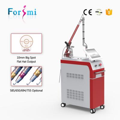 China 2017 new style 1000W 12 inch screen Q-switched Nd yag laser tattoo removal machine skin rejuvenation for sale