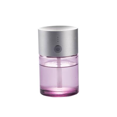 China Luxury Waterless Oil Diffuser Ultrasonic Fragrance Spray Car Perfume Diffuser for sale