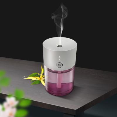 China 85ml Smart Ultrasonic Oil Diffuser Auto Shut Off Pink Blue for Option for sale