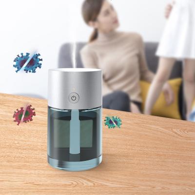 China Hand Alcohol Dispenser Touchless Spray Automatic Hand Sanitizer Dispenser for sale