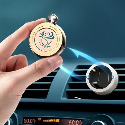 China Small Car Air Freshener Vent Clip Perfume Spray Aromatherapy Fragrance Diffuser for sale