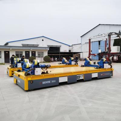 Chine PLC Control 10 Tons Omni Directional Mold Transfer Trolley With Remote Control à vendre