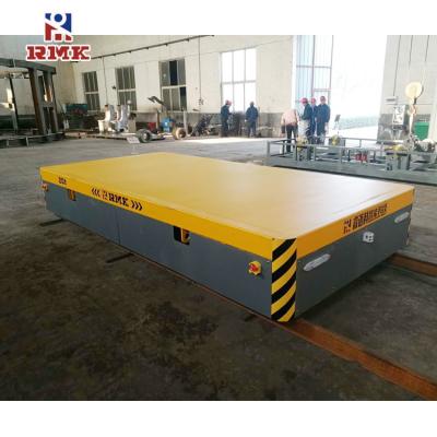 China Battery Powered 40 Tons Rail Transfer Trolley Material handling Delivery​ for sale
