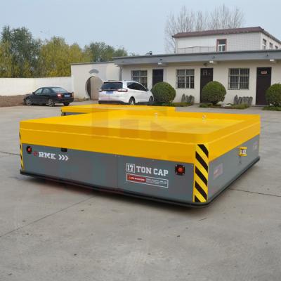 China Motor Power 17 Tons Load Battery Transfer Trolley For Concrete Handling for sale