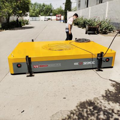 China Height 600mm Automatic Transfer Cart , 10T Heavy Duty Transport Trolley for sale