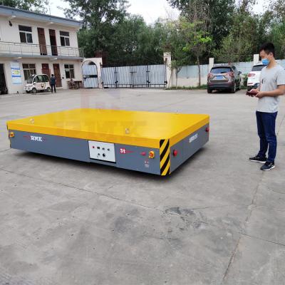 China Automatic Charging Trackless Transfer Cart Electric With Steel Plate Wheels Base 1500mm for sale