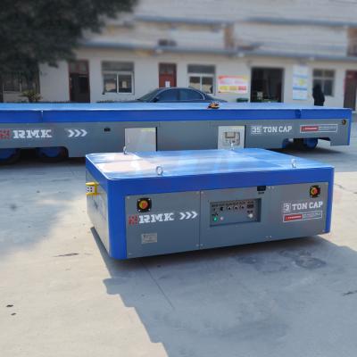China Raw Material Trackless Transfer Trolley for sale