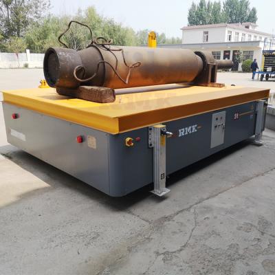 China Heavy Load 5 Tons Trackless Transfer Trolley Hand Operated Motor Power 3.5 Kw for sale