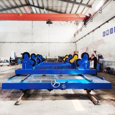 Cina 50T che spruzza a pile manuale del carrello di trasferimento della ferrovia della fornace in vendita