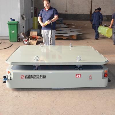 China Steerable Vision AGV Automated Guided Vehicle 3 Tons For Handling Wind Mill Components for sale