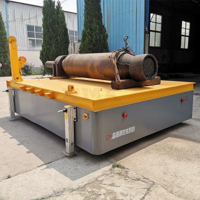 China 5 toneladas de carregamento automático do trole material elétrico de transferência manual à venda
