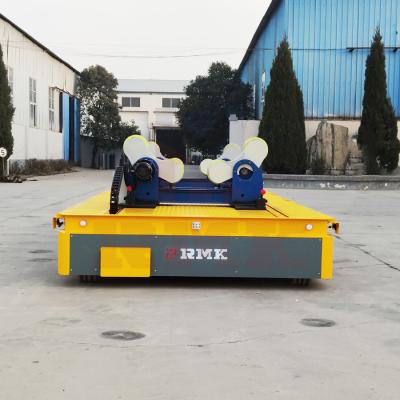 China 12 Tons Heavy Duty Automatic Transfer Cart Electromagnetic Brake Stepless Speed for sale