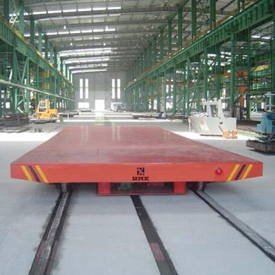 China Customized DC Motor 20 Tons Steel Billet Industrial Railway Transfer Car for sale