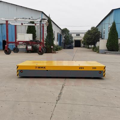 China Transporte de materiais motorizado industrial 20 da bateria de transferência do trole toneladas de certificação do CE à venda