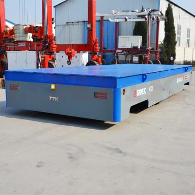 China Heavy Duty 35 Tons Motorized Injection Mould , CE Certification Trackless Transfer Cart for sale