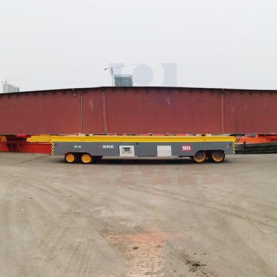 China Heavy Duty Industrial Electric Transport Cart Trackless for sale