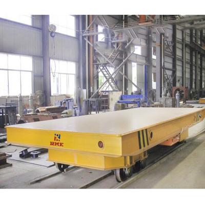China 1-500 Tons Heavy Duty Material Handling Cart Rail Transport Bogie for sale