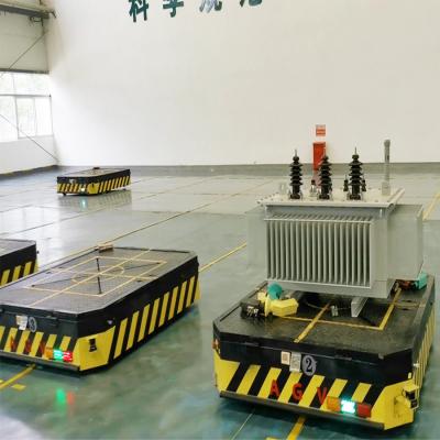 China Heavy Load AGV Automatic Transfer Trolley for sale
